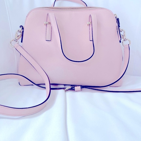 KATE SPADE PINK BLUSH CEDAR STREET MAISE CROSSBODY SATCHEL PURSE ๐ - Picture 3 of 10